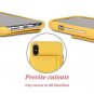 iPhone XR Case Genuine Italian Leather Card Slot Holders Stand Function-Lemon