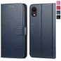 For Apple iPhone XR Case Wallet PU Leather Flip Folio Credit Card Slots Blue