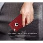 For Apple iPhone 6s/6 Plus Wallet Case Luxury Genuine Leather Card Slots Red