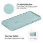 iPhone X/Xs Case Liquid Silicone Screen Protector Rubber Shockproof Green