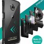 For Motorola Moto Z3 / Z3 Play Protective Flexible Bumper Case Compatible Black