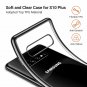For Samsung Galaxy S10 Plus Case Ultra Thin Slim Soft TPU Cover Glossy Black