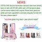 For iPhone Xs Max Case Girl Women Cute Glitter Bling Diamond Rhinestone Pink