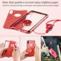 For iPhone Xs Max Case Girl Women Cute Glitter Bling Diamond Rhinestone Red