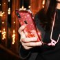 For iPhone Xs Max Case Girl Women Cute Glitter Bling Diamond Rhinestone Red