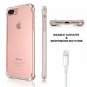 For iPhone 7/8 Plus Case Crystal Clear Shock Absorption Technology Bumper Soft