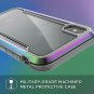 iPhone Xs Max Case Military Tested Anodized Aluminum Polycarbonate Iridescent