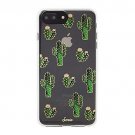 For iPhone 8 Plus/7 Plus/6 Plus Case Military Drop Cactus Clear-Prickly Pear