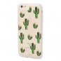 For iPhone 8 Plus/7 Plus/6 Plus Case Military Drop Cactus Clear-Prickly Pear