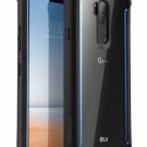LG G7/LG G7 ThinQ Case FullBody Rugged Clear Bumper Builtin Screen Black/Blue