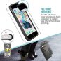 For iPhone 7/8 Plus Wallet Case PU Leather ZVEdeng Credit Card Slot Black