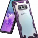 For Samsung Galaxy S10e Case Built in Matrix Rear Military Drop Tested Purple