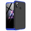 For Xiaomi Mi 8 Lite Case 3 in 1 UltraThin Hard  PC ScratchResistant BlackBlue