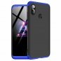 For Xiaomi Mi 8 Lite Case 3 in 1 UltraThin Hard  PC ScratchResistant BlackBlue