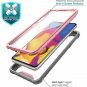 For LG V40 ThinQ Case Full Body Rugged Bumper Builtin Screen Protector Pink