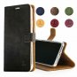 For iPhone Xs Max Case Luxury Genuine Leather Wallet Viewing Card Slots Black