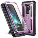 For Samsung Galaxy S9 Plus Case FullBody Rugged Screen Protector Metallic Purple