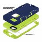 For iPhone SE/5S/5 Case Knox Armor Heavy Duty Shockproof Sport Coral Blue