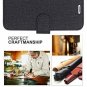 For iPhone Xs Max Case Premium Leather Handmade Flip Wallet Magnetic C Dark