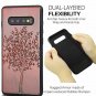 for Galaxy S10 Plus Case Wooden Bumper Soft Silicone Cushion Slim Fit Cute