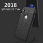 iPhone Xs Max Case Crystal Clear Reinforced Corner Scratch Resistant Black