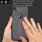 iPhone Xs Max Case Crystal Clear Reinforced Corner Scratch Resistant Black