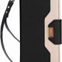 For LG V30 Case Folio Folding Flip Protective with Card Holder Kickstand Black