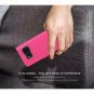 For Samsung Galaxy S8 Case Handmade Flip Folio Wallet Kickstand Card Slots Pink