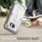 For Galaxy S6 Edge case Full-body Rugged Holster Screen Protector White/Gray