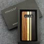 for Galaxy S10 Plus Case Cool Wooden Design High Impact Resistant Hybrid Cover