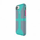 For iPhone 8/7/6S/6 Case CandyShell Grip Cell Caribbean Blue/Bubblegum Pink