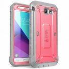 For Samsung Galaxy J7 Case Full-Body Rugged Holster Built Screen Protecto Pink