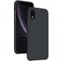 Case Rubber Liquid Silicone Classic Shockproof Protective for iPhone XR Black
