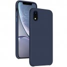 Case Rubber Liquid Silicone Classic Shockproof Protective for iPhone XR Blue