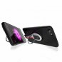 For iPhone 6/6S Plus Case Kickstand Finger Rope Hard Back Shockproof Black
