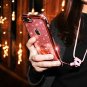 For iPhone 7/8 Plus Case Glitter Cute Diamond Rhinestone Bumper Kickstand Pink