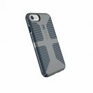 For iPhone 8/7/6S/6 Case CandyShell Grip Cell Phone Gravel Grey/DEEP Sea Blue