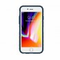 For iPhone 8/7/6S/6 Case CandyShell Grip Cell Phone Gravel Grey/DEEP Sea Blue
