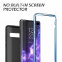 For Samsung Galaxy S10 Plus Metallic Heavy Duty Protection Slim Fit Blue/Black