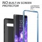 For Samsung Galaxy S10 Plus Metallic Heavy Duty Protection Slim Fit Blue/Black