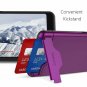 For Google Pixel 3 Case Wallet Dual Layer with Card Slot Holder Kickstand Purple
