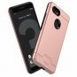 For Google Pixel 3 Case Wallet Dual Layer Card Slot Holder Kickstand Rose Gold