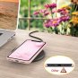 iPhone X/Xs Case Full Body Protection Silicon Wireless Charging Slim Rubber Pink