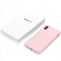 iPhone X/Xs Case Full Body Protection Silicon Wireless Charging Slim Rubber Pink