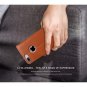 For iPhone 7/8 Plus Case Flip Folio Genuine Leather Wallet and Credit Card Brown