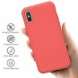 iPhone X/Xs Case Full Body Protection Silicon Wireless Charging Rubber Orange