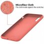 iPhone X/Xs Case Full Body Protection Silicon Wireless Charging Rubber Orange