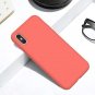 iPhone X/Xs Case Full Body Protection Silicon Wireless Charging Rubber Orange