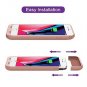 For iPhone 7/8 Plus Battery Case 7000mAh Protective Rechargeable Rose Gold