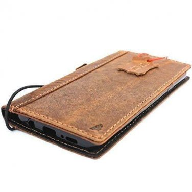 Samsung Galaxy S9 Plus Case Genuine Real Leather Luxury Cover S Handmade Retro